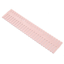 Load image into Gallery viewer, 4Pcs/Set DIY Plastic Grid Drawer Divider Adjustable Sock Underwear Dresser Organizer Stationary Storage
