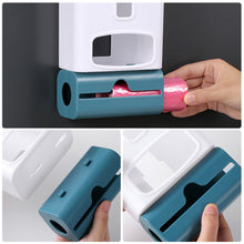 Load image into Gallery viewer, Wall Mounted Bag Holder Trash Bag Dispenser Plastic Organizer Plastic Storage Box Bekas Letak Plastik Sampah
