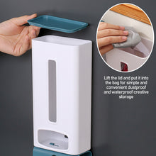 Load image into Gallery viewer, Wall Mounted Bag Holder Trash Bag Dispenser Plastic Organizer Plastic Storage Box Bekas Letak Plastik Sampah
