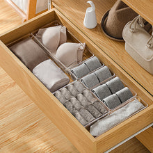 Load image into Gallery viewer, Transparent Drawer Box Cosmetic Cabinet Anti-Scratch Drawer Organizer Office Desk Storage Box Drawer Organizer Storage Box Stationery Organizer
