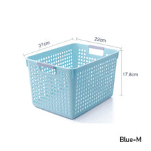 Load image into Gallery viewer, Multipurpose Storage Basket Kitchen Storage Organizer Kitchen Organizer Box Makeup Organizer Cabinet Storage Plastic Container
