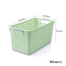 Load image into Gallery viewer, Multipurpose Storage Basket Kitchen Storage Organizer Kitchen Organizer Box Makeup Organizer Cabinet Storage Plastic Container

