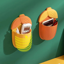 Load image into Gallery viewer, Wall-Mounted Storage Box Holder Self Corn Adhesive Organizer Box Bathroom Rack Toothbrush Toothpaste Storage Box Holder
