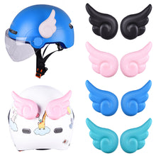 Load image into Gallery viewer, 2Pcs Motorcycle Helmet DIY Wing Style Motocross Sticker Full Face Off Road Helmet Decoration Accessorie
