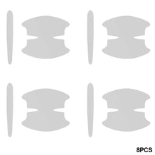Load image into Gallery viewer, 8Pcs TPU Car Door Bowl Sticker Clear Door Bowl Handle Protection Sticker Paint Surface Film Anti-scratch Car Accessories
