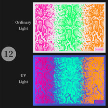 Load image into Gallery viewer, Luminous Effect Nail Sticker Flame Snake Skin Texture Design Tips Glitter Nail Art Decoration Stickers Adhesive Manicure Sticker
