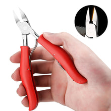 Load image into Gallery viewer, 1 pc Non-slip Handle Eagle Stainless Steel Nose Pliers Useful Cuticle Nipper Cutter Nail Art Clipper Manicure Tool
