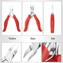 Load image into Gallery viewer, 1 pc Non-slip Handle Eagle Stainless Steel Nose Pliers Useful Cuticle Nipper Cutter Nail Art Clipper Manicure Tool

