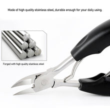 Load image into Gallery viewer, 1PC Stainless Steel Nail Cuticle Scissors Dead Skin Remover Cuticle Nipper Dead Trimming Nail Clipper Manicure Care Tools PP Handle
