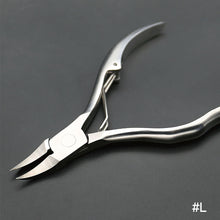 Load image into Gallery viewer, 1PC Stainless Steel Nail Cuticle Scissors Dead Skin Remover Cuticle Nipper Dead Trimming Nail Clipper Manicure Care Tools
