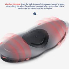 Load image into Gallery viewer, Electric Lumbar Traction Device Waist Back Relaxation Massager Lumbar Spine Support Vibration Relieves Waist Pain Body Fatigue

