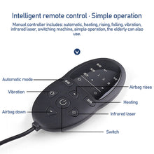 Load image into Gallery viewer, Electric Lumbar Traction Device Waist Back Relaxation Massager Lumbar Spine Support Vibration Relieves Waist Pain Body Fatigue
