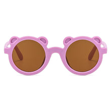 Load image into Gallery viewer, Children Lovely Colorful Bear Sunglasses Girls Cute Kids Eyeglasses Colored Lenses Boys Baby Shades Glasses
