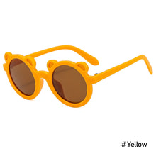 Load image into Gallery viewer, Children Lovely Colorful Bear Sunglasses Girls Cute Kids Eyeglasses Colored Lenses Boys Baby Shades Glasses
