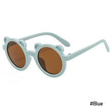 Load image into Gallery viewer, Children Lovely Colorful Bear Sunglasses Girls Cute Kids Eyeglasses Colored Lenses Boys Baby Shades Glasses

