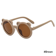 Load image into Gallery viewer, Children Lovely Colorful Bear Sunglasses Girls Cute Kids Eyeglasses Colored Lenses Boys Baby Shades Glasses
