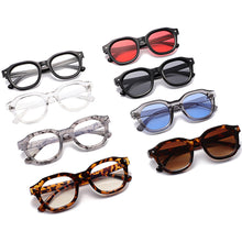 Load image into Gallery viewer, Fashion Big Frame Rice Nail Sunglasses Retro Wild Men and Women Anti-blue Light UV400 Anti-ultraviolet Too Sunglasses
