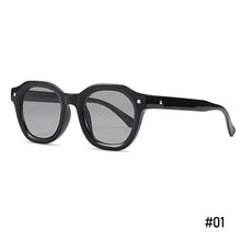 Load image into Gallery viewer, Fashion Big Frame Rice Nail Sunglasses Retro Wild Men and Women Anti-blue Light UV400 Anti-ultraviolet Too Sunglasses
