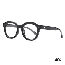 Load image into Gallery viewer, Fashion Big Frame Rice Nail Sunglasses Retro Wild Men and Women Anti-blue Light UV400 Anti-ultraviolet Too Sunglasses
