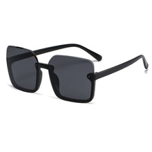 Load image into Gallery viewer, Fashion Square Frame Retro Large Square Decorative Pattern Sunglasses Women Versatile Big Motion Frame Sunglasses

