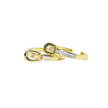 Load image into Gallery viewer, Creative Zircon Inlaid Oil Belt Women Ring Buckle Opening Ring Fashion Personality Daily Versatile Female Ring Jewelry Gift
