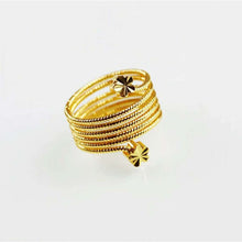 Load image into Gallery viewer, Multilayer Ring Creative Retro Simple Alluvial Gold Ring Fashion Gold-plated Copper Heart Star Couple Ring Jewelry Gift for Lover
