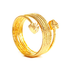 Load image into Gallery viewer, Multilayer Ring Creative Retro Simple Alluvial Gold Ring Fashion Gold-plated Copper Heart Star Couple Ring Jewelry Gift for Lover
