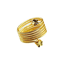 Load image into Gallery viewer, Multilayer Ring Creative Retro Simple Alluvial Gold Ring Fashion Gold-plated Copper Heart Star Couple Ring Jewelry Gift for Lover

