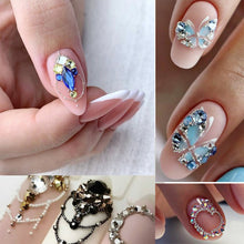 Load image into Gallery viewer, 6 Grids/box Steel Ball White Flower Pearl Mixed Nail Art Jewelry Nail Decoration Nail Art DIY Nail Accessories

