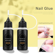 Load image into Gallery viewer, Nail Edge Sealing Glue Disposable Caulking Glue Drill Glue Special Nail Glue Manicure Tools Nail Art Accessories
