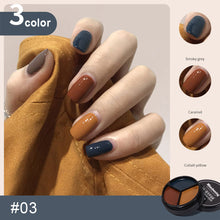 Load image into Gallery viewer, Solid Nail Polish Three-color Suit Solid Cream Painted Glue Popular Colors Manicure Tools Nail Art Accessories
