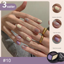 Load image into Gallery viewer, Solid Nail Polish Three-color Suit Solid Cream Painted Glue Popular Colors Manicure Tools Nail Art Accessories
