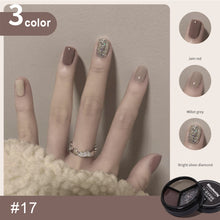 Load image into Gallery viewer, Solid Nail Polish Three-color Suit Solid Cream Painted Glue Popular Colors Manicure Tools Nail Art Accessories
