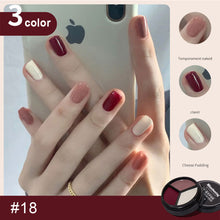 Load image into Gallery viewer, Solid Nail Polish Three-color Suit Solid Cream Painted Glue Popular Colors Manicure Tools Nail Art Accessories
