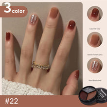 Load image into Gallery viewer, Solid Nail Polish Three-color Suit Solid Cream Painted Glue Popular Colors Manicure Tools Nail Art Accessories
