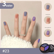 Load image into Gallery viewer, Solid Nail Polish Three-color Suit Solid Cream Painted Glue Popular Colors Manicure Tools Nail Art Accessories
