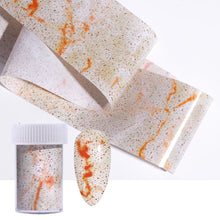 Load image into Gallery viewer, Nail Art Transfer Paper Ink Smudge Nail Marble Pattern Cloud Starry Sky Sticker Nail Art DIY Accessories
