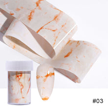 Load image into Gallery viewer, Nail Art Transfer Paper Ink Smudge Nail Marble Pattern Cloud Starry Sky Sticker Nail Art DIY Accessories
