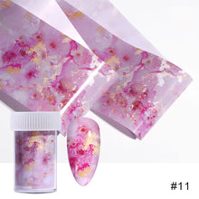 Load image into Gallery viewer, Nail Art Transfer Paper Ink Smudge Nail Marble Pattern Cloud Starry Sky Sticker Nail Art DIY Accessories
