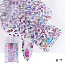 Load image into Gallery viewer, Nail Art Transfer Paper Ink Smudge Nail Marble Pattern Cloud Starry Sky Sticker Nail Art DIY Accessories
