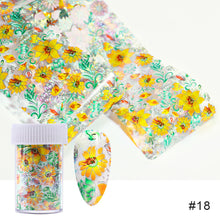 Load image into Gallery viewer, Nail Art Transfer Paper Ink Smudge Nail Marble Pattern Cloud Starry Sky Sticker Nail Art DIY Accessories
