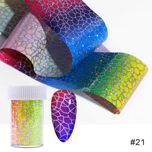 Load image into Gallery viewer, Nail Art Transfer Paper Ink Smudge Nail Marble Pattern Cloud Starry Sky Sticker Nail Art DIY Accessories
