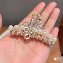 Load image into Gallery viewer, Women Pearl Hairpin Fashion All-match Metal Hair Clip Temperament Hairpin Hair Accessories
