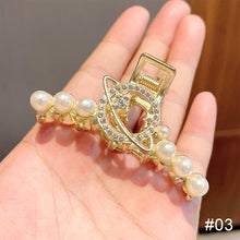 Load image into Gallery viewer, Women Pearl Hairpin Fashion All-match Metal Hair Clip Temperament Hairpin Hair Accessories
