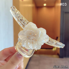 Load image into Gallery viewer, Women Seashell Flower Hairpin Elegant Temperament Hair Clip Fashion All-match Hairpin Hair Accessories
