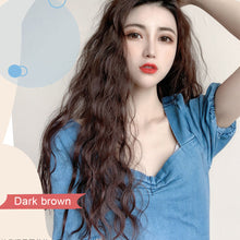 Load image into Gallery viewer, Women Wig Long Curly Hair Big Wave One Piece Invisible Wool Curly Wig Piece Long Fluffy Wig
