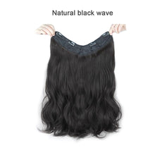 Load image into Gallery viewer, Women Wig Big Wave Hair Extension Piece Simulation Hair One Piece Invisible Seamless U-shaped Natural Wig Piece
