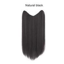 Load image into Gallery viewer, Women Wig Big Wave Hair Extension Piece Simulation Hair One Piece Invisible Seamless U-shaped Natural Wig Piece
