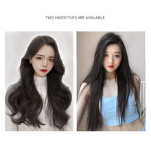 Load image into Gallery viewer, Women Wig Big Wave Hair Extension Piece Simulation Hair One Piece Invisible Seamless U-shaped Natural Wig Piece
