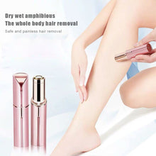 Load image into Gallery viewer, Women Electric Mini Lipstick Shaver Eyebrow Trimmer Body Facial Lipstick Shape Portable Hair Remover Eye Brow Epilator
